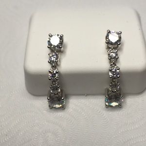 Cubic Zirconia Dangle Earrings